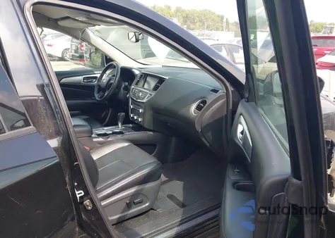 2017 Nissan Pathfinder Sl из США, поврежденный, VIN 5N1DR2MN3HC911387